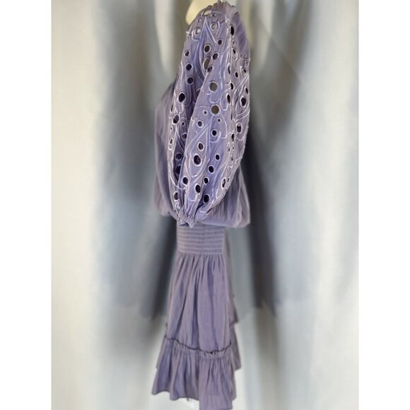 NWT Ramy Brook Yao Mini Dress in Lavendar $495 - Picture 5 of 13